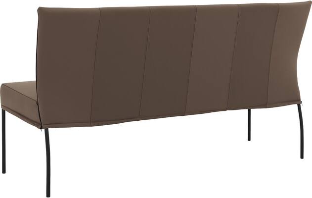 Goossens eetbank funk bruin leer - 8227374-02
