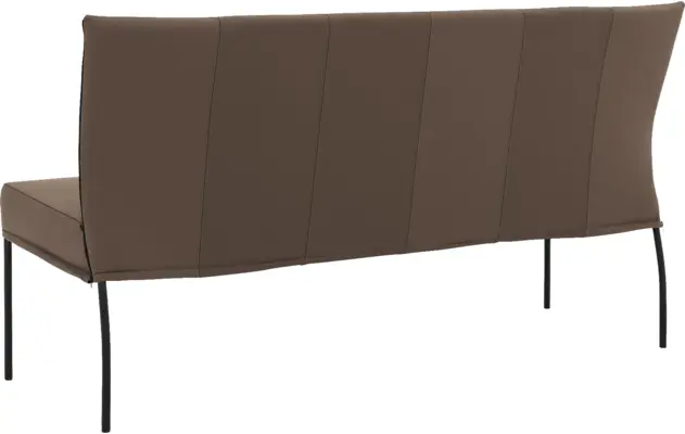 Goossens eetbank funk bruin leer - 8227374-02