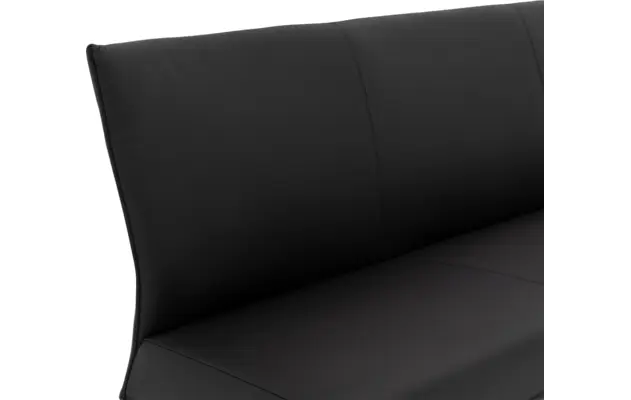 Goossens eetbank funk zwart leer - 8227397-07