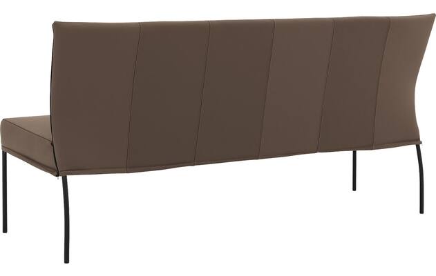Goossens eetbank funk bruin leer - 8227423-02