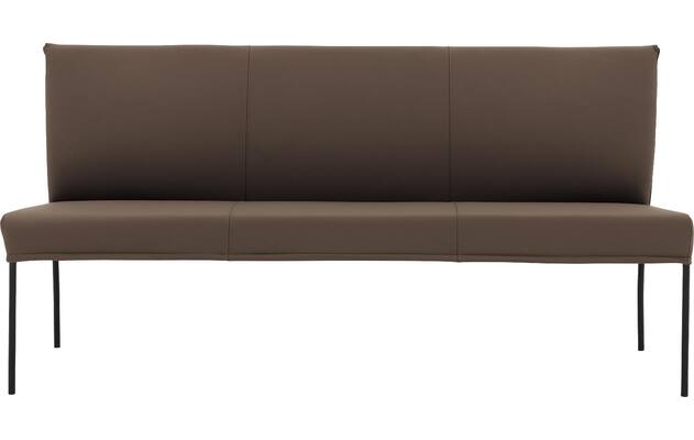 Goossens eetbank funk bruin leer - 8227423-03
