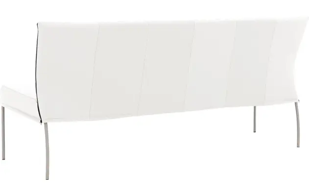 Goossens eetbank funk wit leer - 8227445-02
