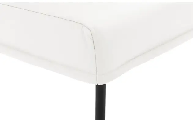 Goossens eetbank funk wit leer - 8227466-06