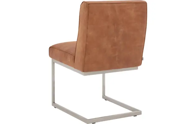 Goossens excellent eetkamerstoel tom bruin leer - 8227611-02