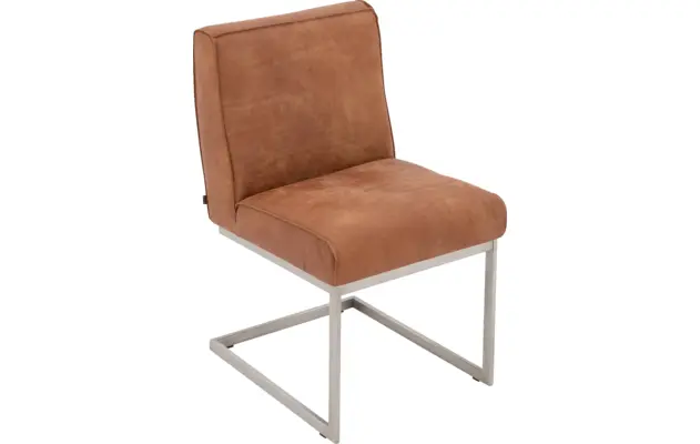 Goossens excellent eetkamerstoel tom bruin leer - 8227611-04
