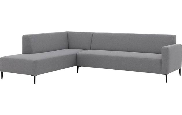 Goossens hoeksalon key west grijs stof - 8227624-02