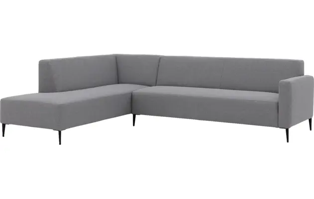 Goossens hoeksalon key west grijs stof - 8227624-02