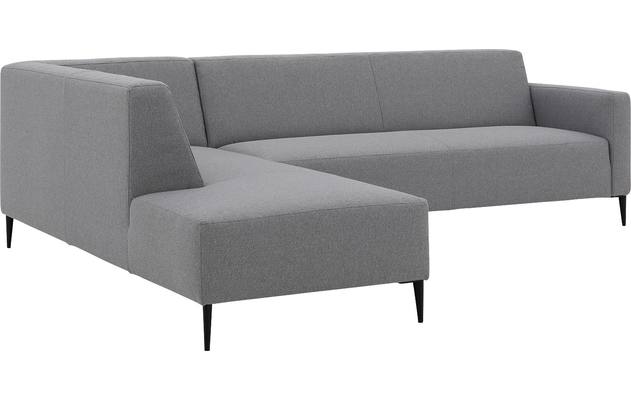 Goossens hoeksalon key west grijs stof - 8227624-06