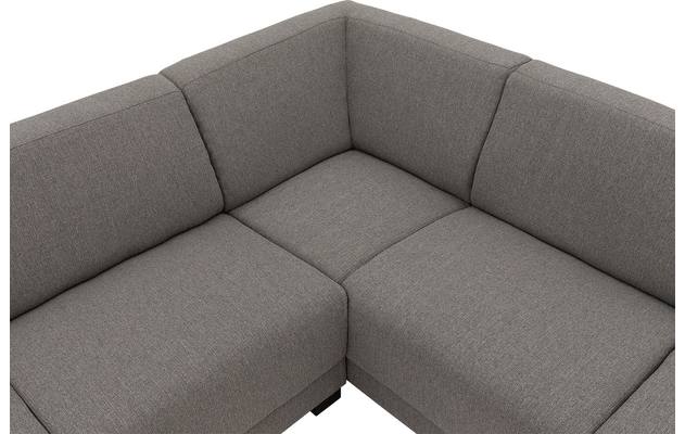 Goossens hoeksalon my style grijs stof - 8228263-06