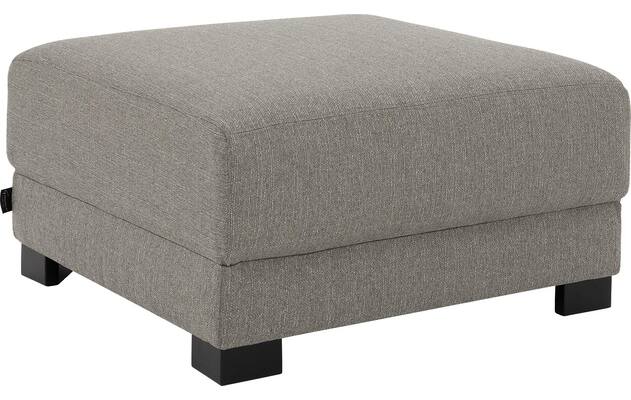 Goossens voetenbank my style grijs stof - 8229338-02