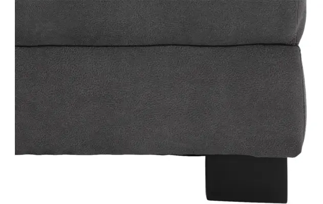 Goossens voetenbank my style grijs microvezel - 8229339-04