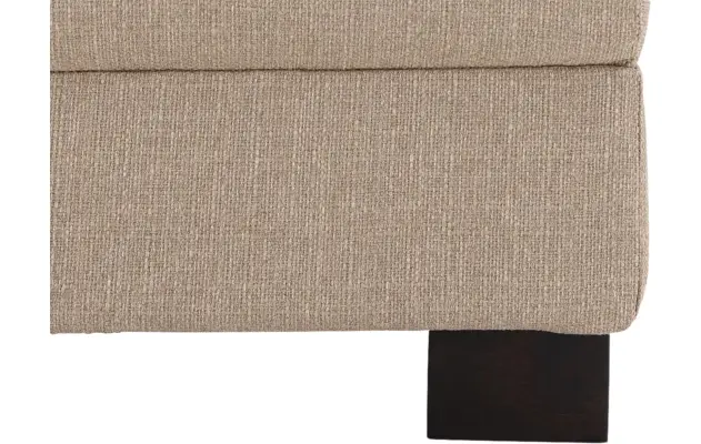 Goossens voetenbank my style bruin stof - 8229340-04