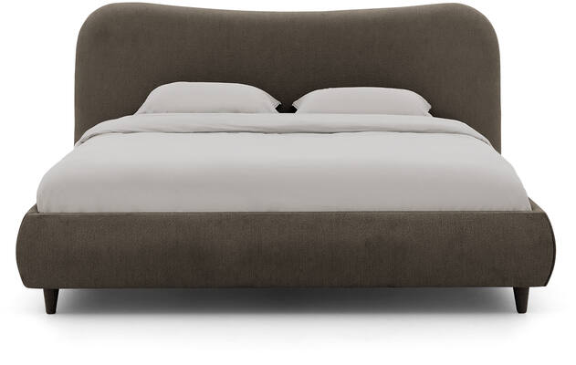 Goossens bedframe pecaro groen stof - 8229395-02