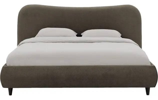 Goossens bedframe pecaro groen stof - 8229395-02