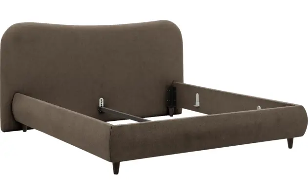 Goossens bedframe pecaro groen stof - 8229395-05