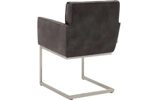 Goossens excellent eetkamerstoel tom bruin leer - 8229425-02