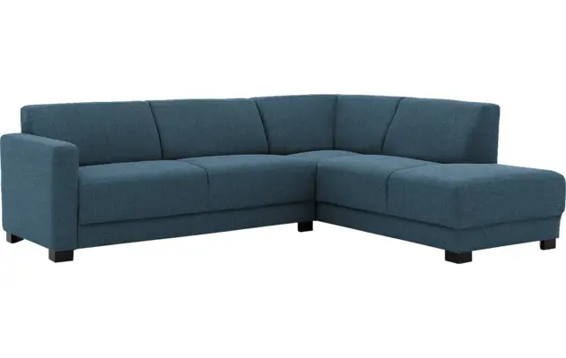 Goossens loungebank my style blauw stof - 8229461-02