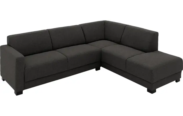 Goossens hoeksalon my style grijs stof - 8229466-04