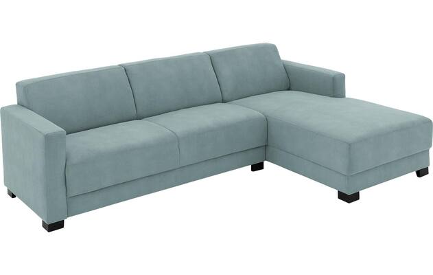 Goossens loungebank my style blauw microvezel - 8229469-04
