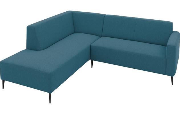 Goossens hoeksalon key west blauw stof - 8229527-03