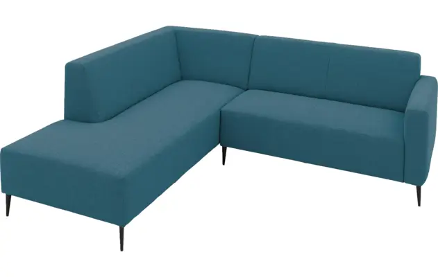 Goossens hoeksalon key west blauw stof - 8229527-03