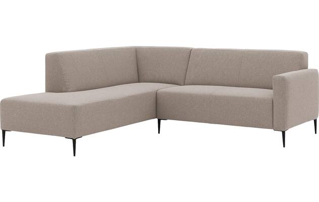 Goossens hoeksalon key west grijs stof - 8229529-02
