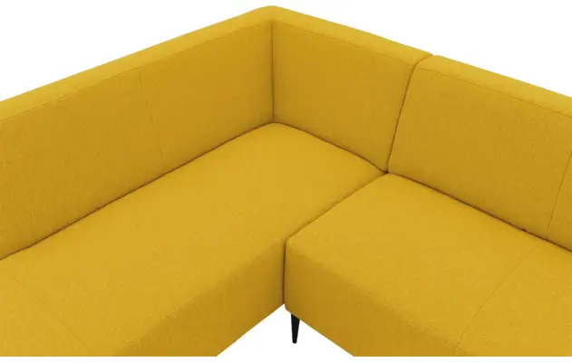Goossens hoeksalon key west geel stof - 8229531-06