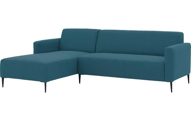 Goossens loungebank key west blauw stof - 8229533-03