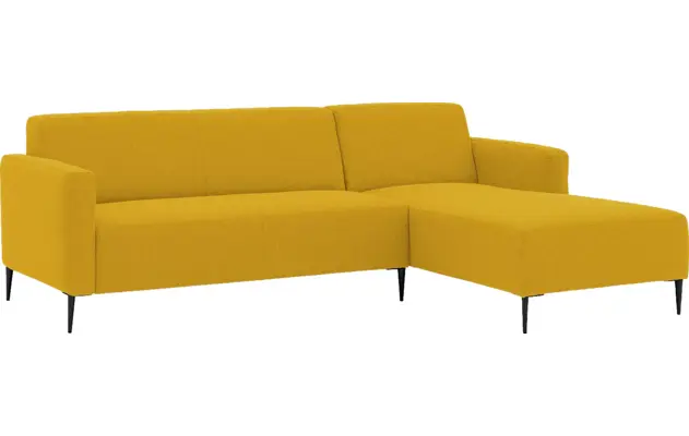 Goossens loungebank key west geel stof - 8229536-03-gespiegeld