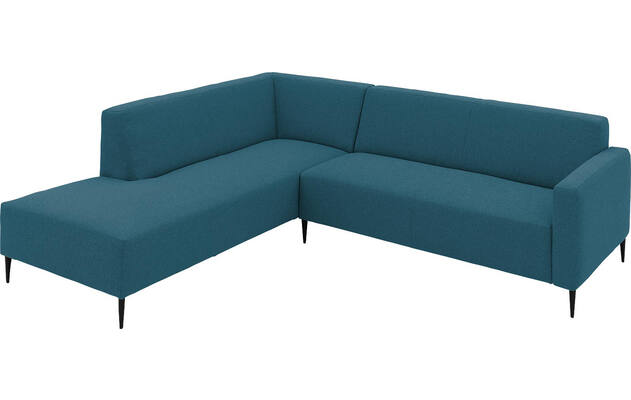 Goossens hoeksalon key west blauw stof - 8229538-03-gespiegeld