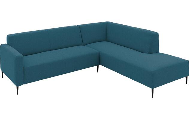 Goossens hoeksalon key west blauw stof - 8229538-03