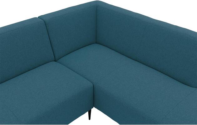 Goossens hoeksalon key west blauw stof - 8229538-06