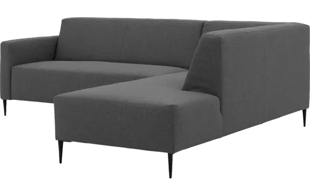 Goossens hoeksalon key west grijs stof - 8229539-04