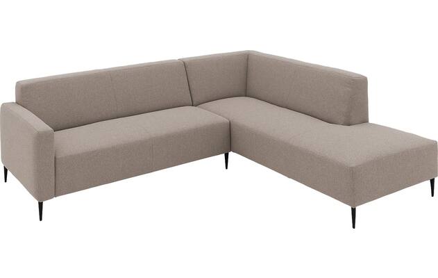 Goossens hoeksalon key west grijs stof - 8229540-03