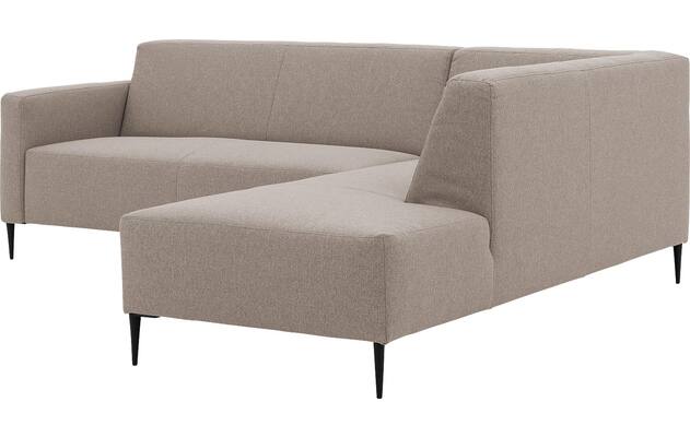 Goossens hoeksalon key west grijs stof - 8229540-04