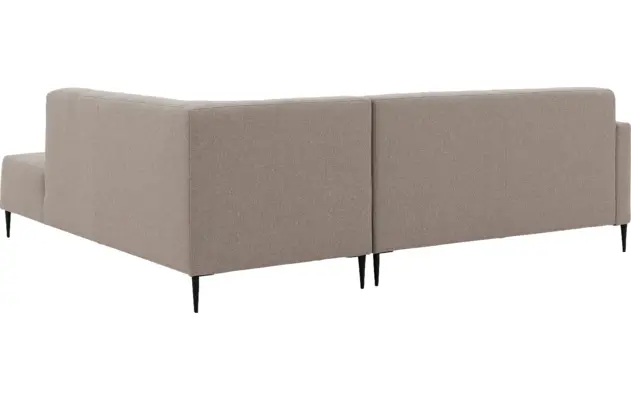 Goossens hoeksalon key west grijs stof - 8229540-05