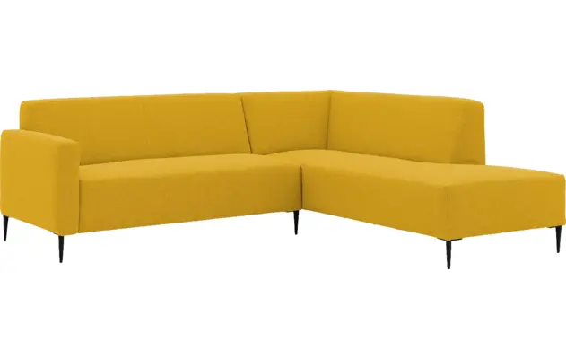 Goossens hoeksalon key west geel stof - 8229542-02
