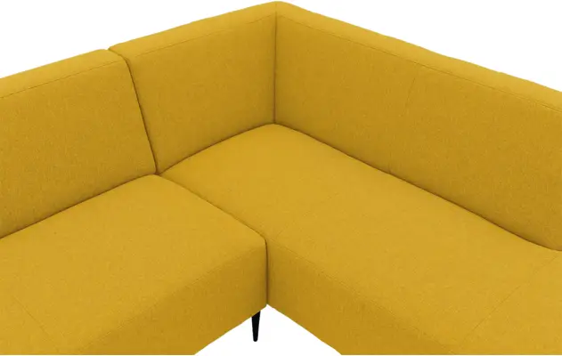 Goossens hoeksalon key west geel stof - 8229542-06