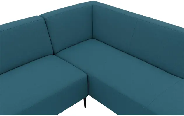 Goossens hoeksalon key west blauw stof - 8229544-06