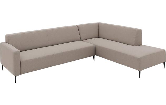 Goossens hoeksalon key west grijs stof - 8229546-03