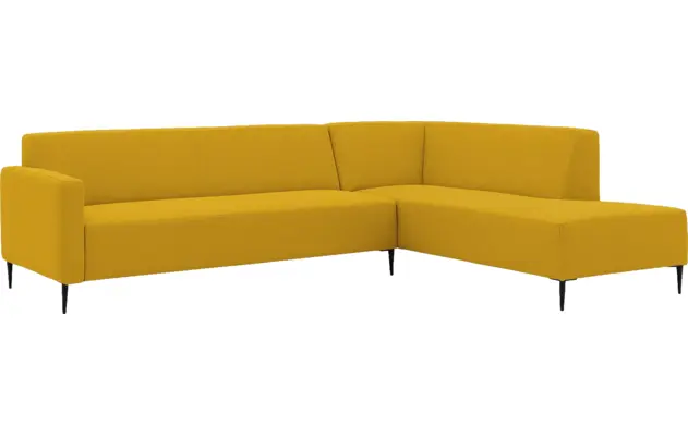 Goossens hoeksalon key west geel stof - 8229548-02
