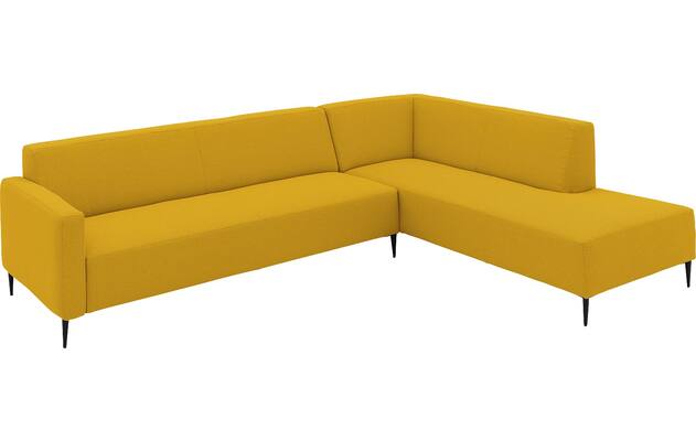 Goossens hoeksalon key west geel stof - 8229548-03