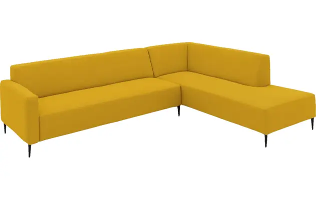 Goossens hoeksalon key west geel stof - 8229548-03