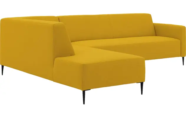 Goossens hoeksalon key west geel stof - 8229548-04-gespiegeld