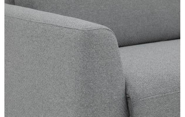 Goossens hoeksalon dallas grijs stof - 8229628-09