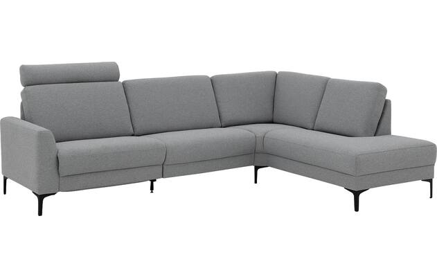 Goossens hoeksalon dallas grijs stof - 8229628-12