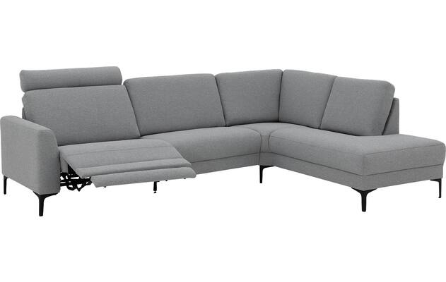 Goossens hoeksalon dallas grijs stof - 8229628-13
