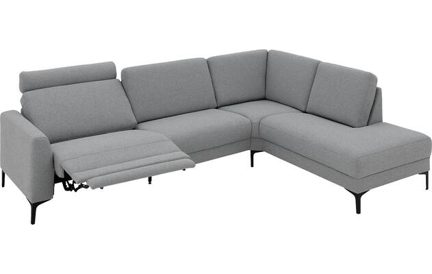 Goossens hoeksalon dallas grijs stof - 8229628-14