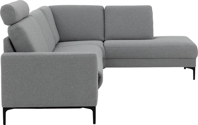 Goossens hoeksalon dallas grijs stof - 8229628-15