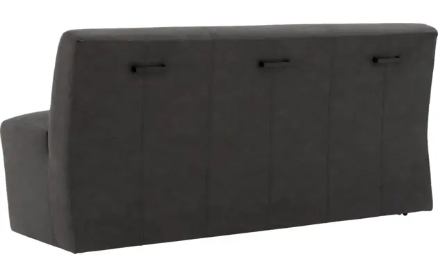 Goossens eetbank montana grijs micro leer - 8229739-02